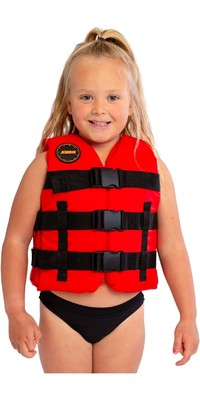 2024 Jobe Junior Nylon Life Vest 2448230 - Red