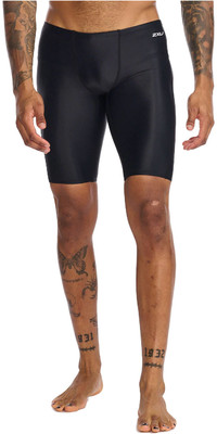 2024 2XU Mens Propel Jammer Shorts MS6643b - Black / White