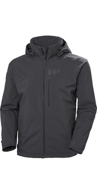 2024 Helly Hansen Mens HP Racing Lifaloft Hooded Sailing Jacket 30366 - Ebony