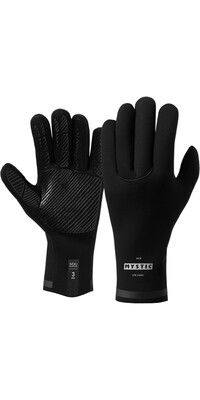 2025 Mystic Crest 1.5mm 5 Finger Hybrid Gloves 35015.250082 - Black