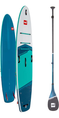 2024 Red Paddle Co 12'0'' Voyager MSL Stand Up Paddle Board & Prime Pala Ligera 001-001-002-0063 - Blue
