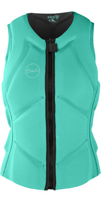 2024 O'Neill Womens Slasher B Comp Impact Vest 5331EU - Opal / Graphite