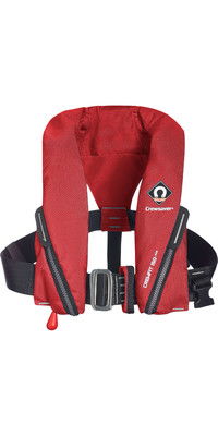 2024 Chaleco Salvavidas Junior Crewsaver Crewfit 150n Auto Con Arns 9705ra - Rojo