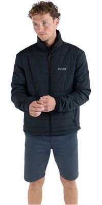 Dryrobe Hombres 2024 Chaqueta De Media Capa M100-JCKT-BLK - Black