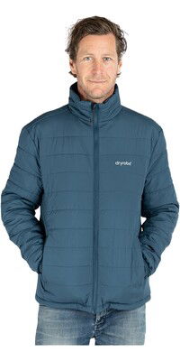 Dryrobe Hombres 2024 Chaqueta De Media Capa M100-JCKT-DSB - Deep Sea Blue