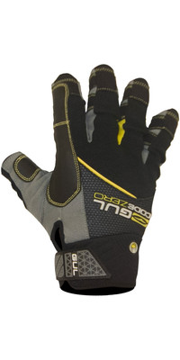 2024 Gul Junior Code Zero Guantes Verano Dedo Corto Vela Negro Gl1243-b6