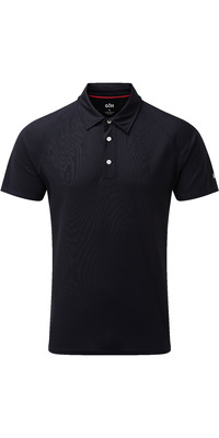 2024 Gill Mens UV Tec Polo Top Navy UV008