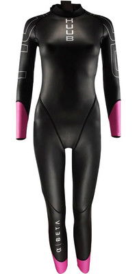 2022 Huub Mujer Alpha-Beta Open Water Swimming Neopreno ALPBP-W - Pink