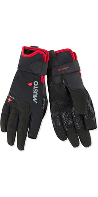 2024 Musto Performance Sailing Guantes Largos Con Dedos Negros Augl004