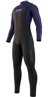 2024 Mystic Mens Star 5/3mm Double Chest Zip Wetsuit 35000.210305 - Night Blue