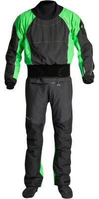 2024 Nookie Traje Seco De Látex Fusion DR50 - Black / Verde