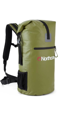 2024 Northcore Mochila De Transporte Impermeable De 30L N30LWHBP - Olive Green