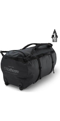 2024 Northcore Wheeled Duffle Bag 110L NOCO123D - Black / Grey