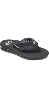 Chanclas Fanning Mujer Reef 2024 Rf001626 - Negro