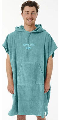 2024 Rip Curl Mens Logo Hooded Towel Changing Robe / Poncho 00GMTO - Azul