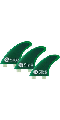 2024 Slice Ultralight Hex Core S3 Fcs Compatible Aletas Surfboard Sli-01 - Verde