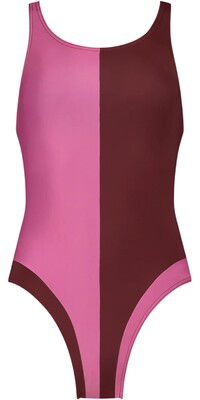 2024 Wallien Womens Racerback Swimsuit 102030001 - Red / Pink