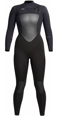 2023 Xcel Womens Infiniti X2 5/4mm Chest Zip Wetsuit WQ543Z20 - Black