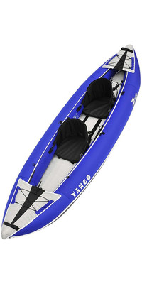 2024 Z-pro Tango 1 O 2 Personas Kayak Inflable Ta200 Azul - Solo Kayak