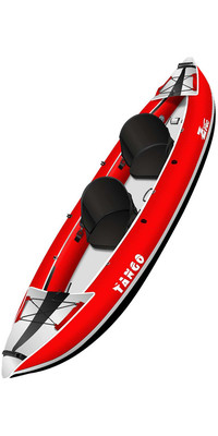 2024 Z-pro Tango 1 O 2 Personas Kayak Inflable Ta200 Rojo - Solo Kayak
