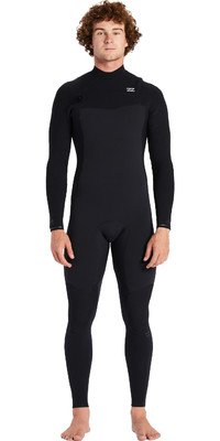 2024 Billabong Hombres Revolution 3/2mm Chest Zip Neopreno ABYW100176 - Black