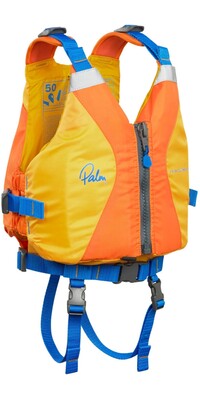 2024 Palm Junior Quest PFD Ayuda A La Flotabilidad 13277 Sherbet / Yellow